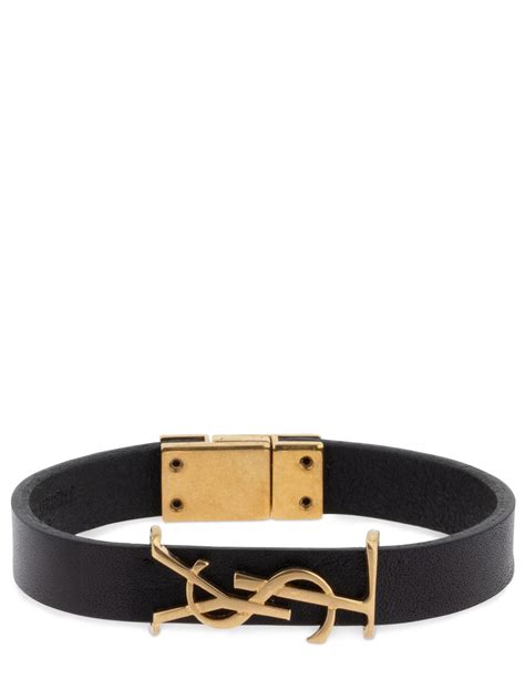 Bracciale ysl in pelle .